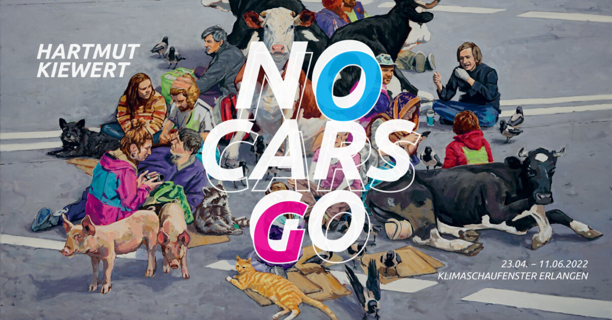 No Cars Go – Malerei von Hartmut Kiewert